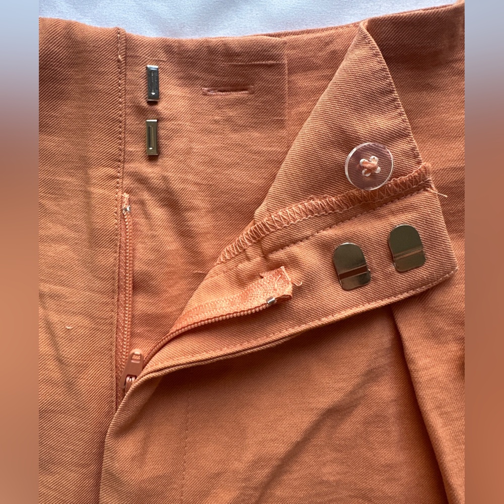 a new day Women's High Waist Orange Shorts - Picture 4 of 5